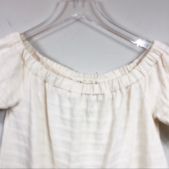 Madewell | Off The Shoulder Cream Knit Top - Picture 6 of 6